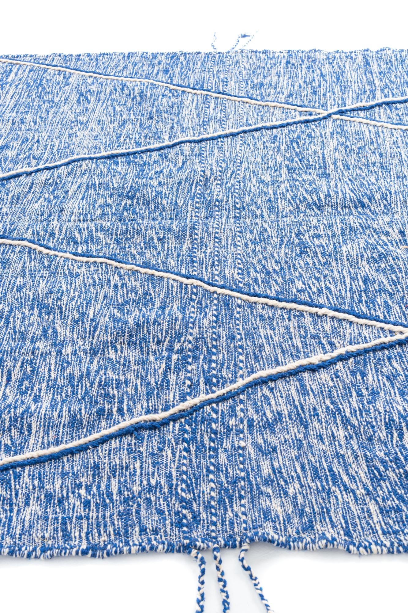 6' 6 x 9' 6 Hand Knotted Moroccan Wool Rug