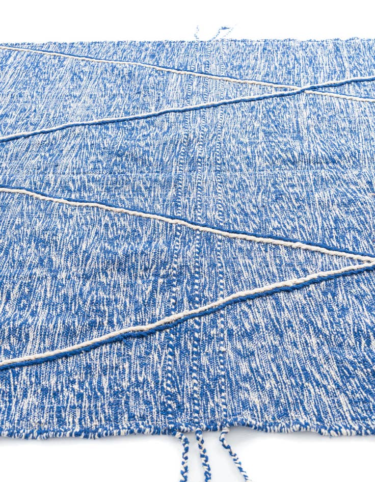 Detail image of 6' 6 x 9' 6  Hand Knotted Moroccan Wool Rug