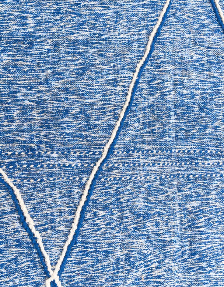 Detail image of 6' 6 x 9' 6  Hand Knotted Moroccan Wool Rug