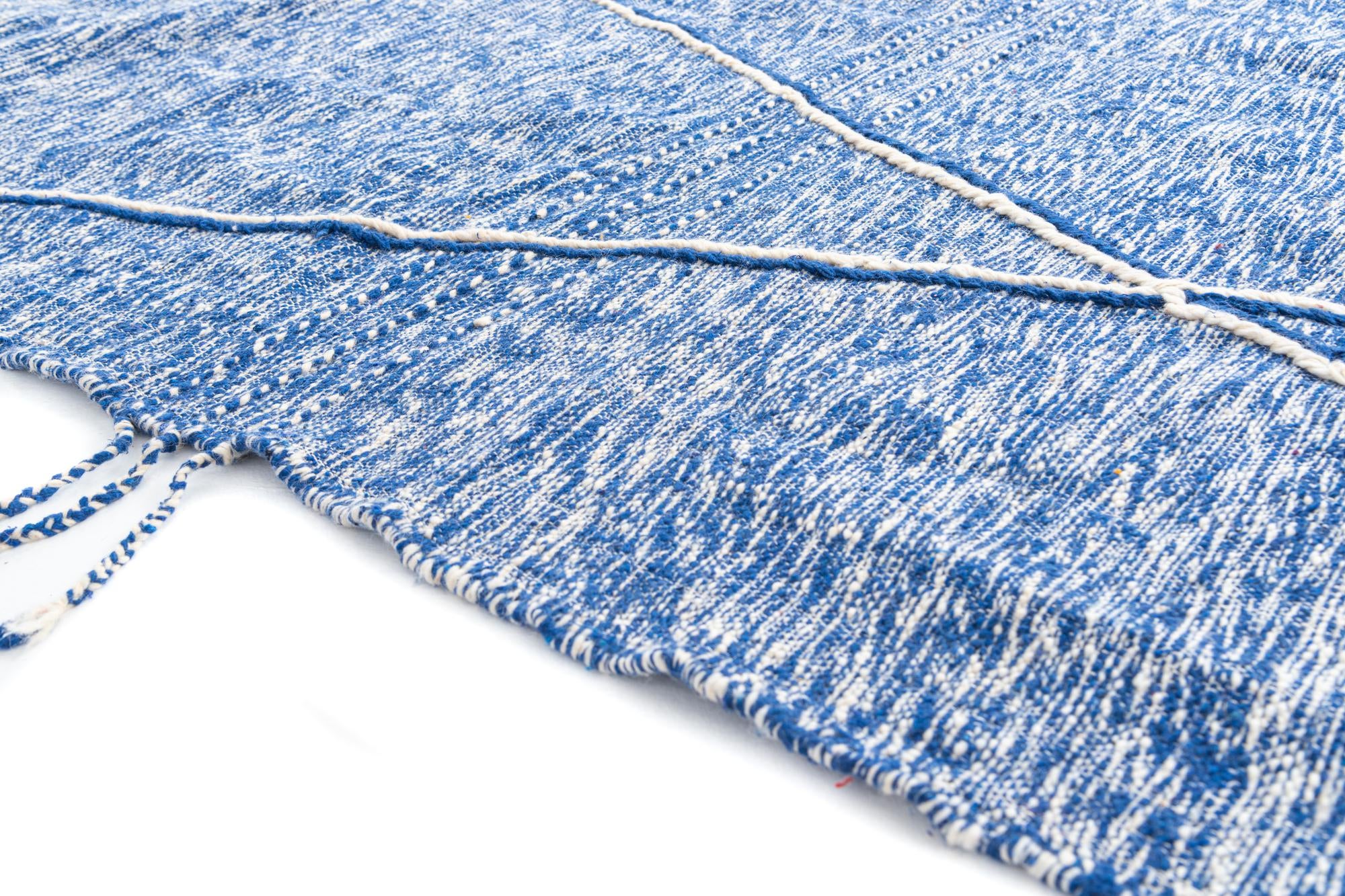 6' 6 x 9' 6 Hand Knotted Moroccan Wool Rug