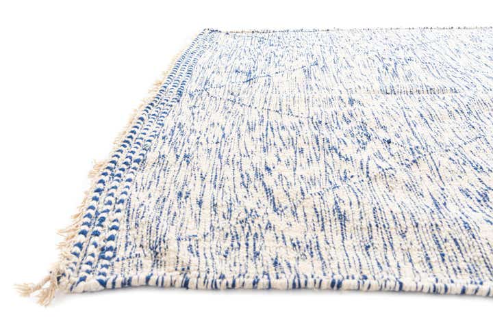 6' 8 x 10' Hand Knotted Moroccan Wool Rug