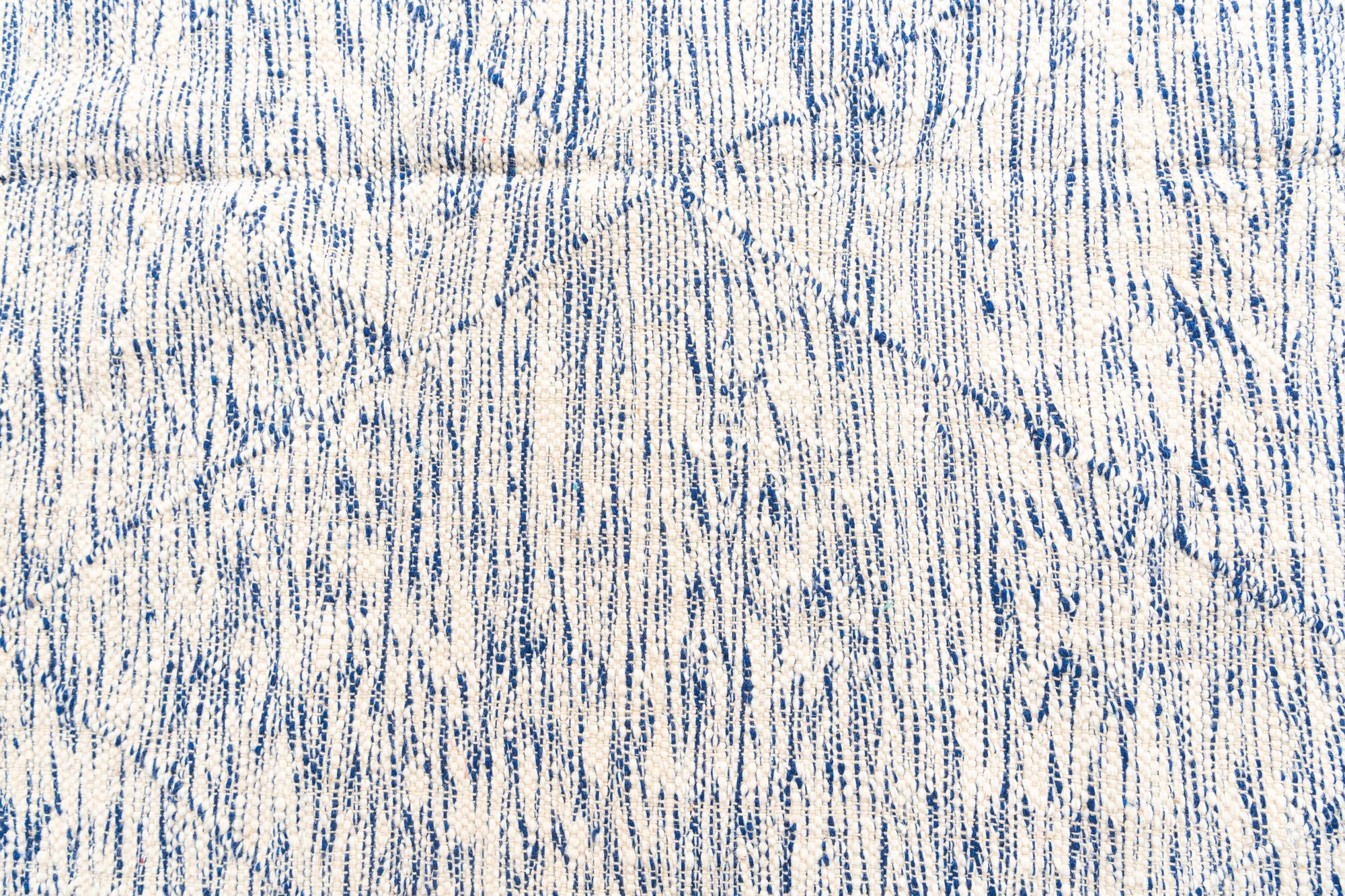 6' 8 x 10' Hand Knotted Moroccan Wool Rug