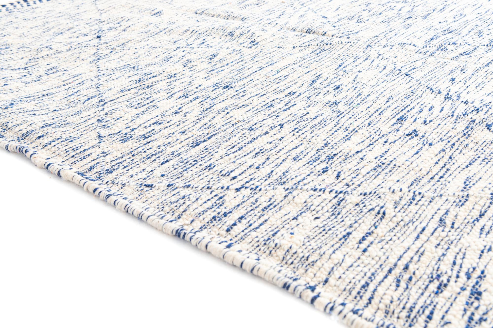 6' 8 x 10' Hand Knotted Moroccan Wool Rug