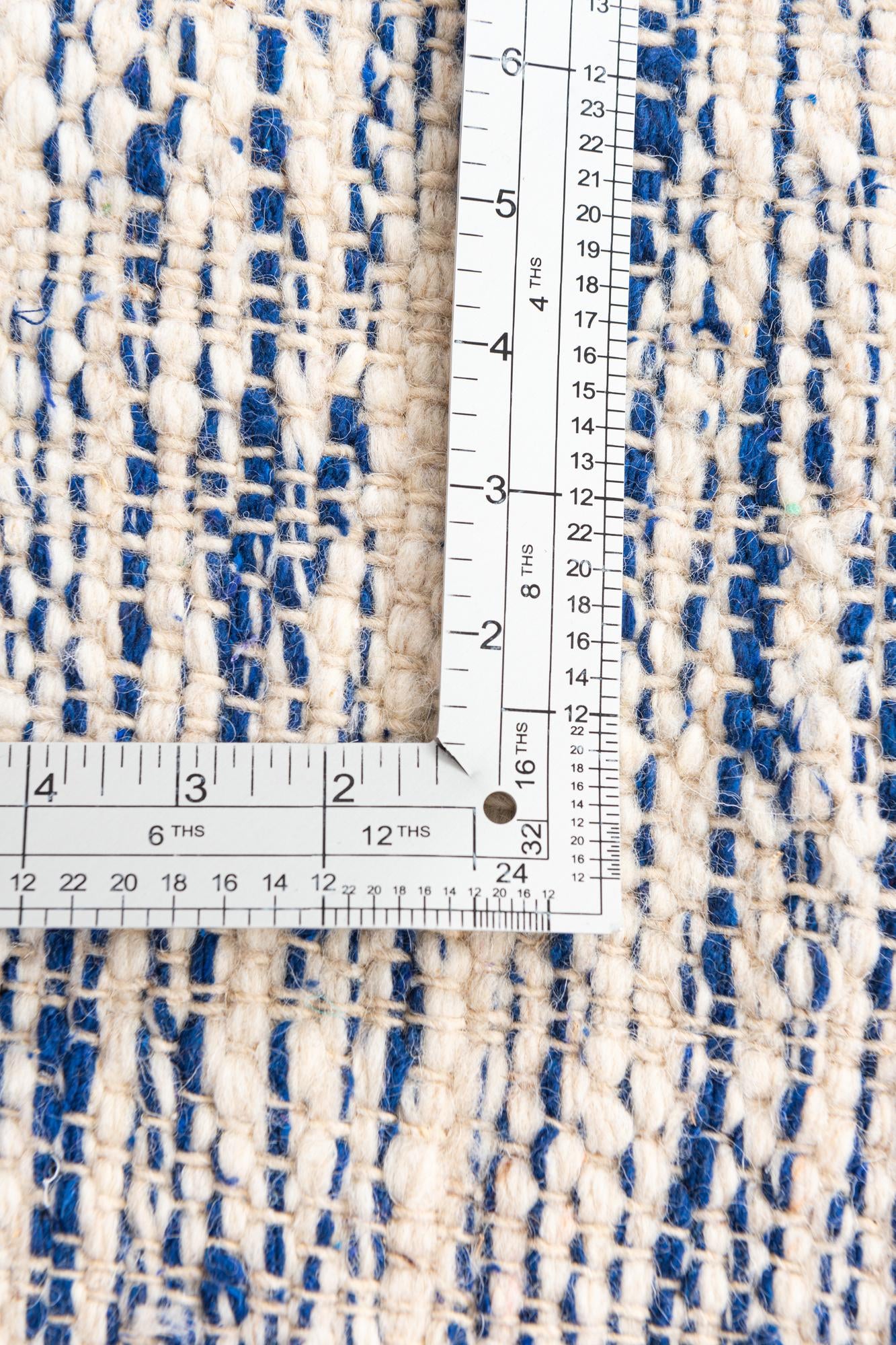 6' 8 x 10' Hand Knotted Moroccan Wool Rug