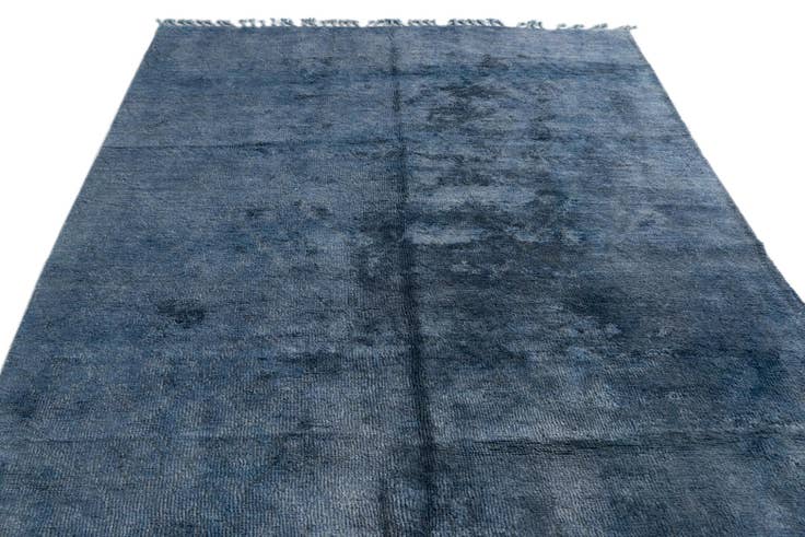 Detail image of 5' 6 x 8' 2 Hand Knotted Moroccan Wool Rug