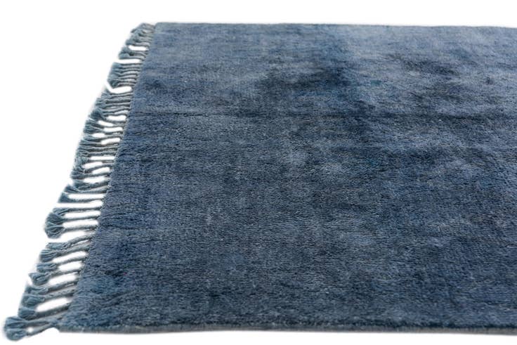 Detail image of 5' 6 x 8' 2 Hand Knotted Moroccan Wool Rug