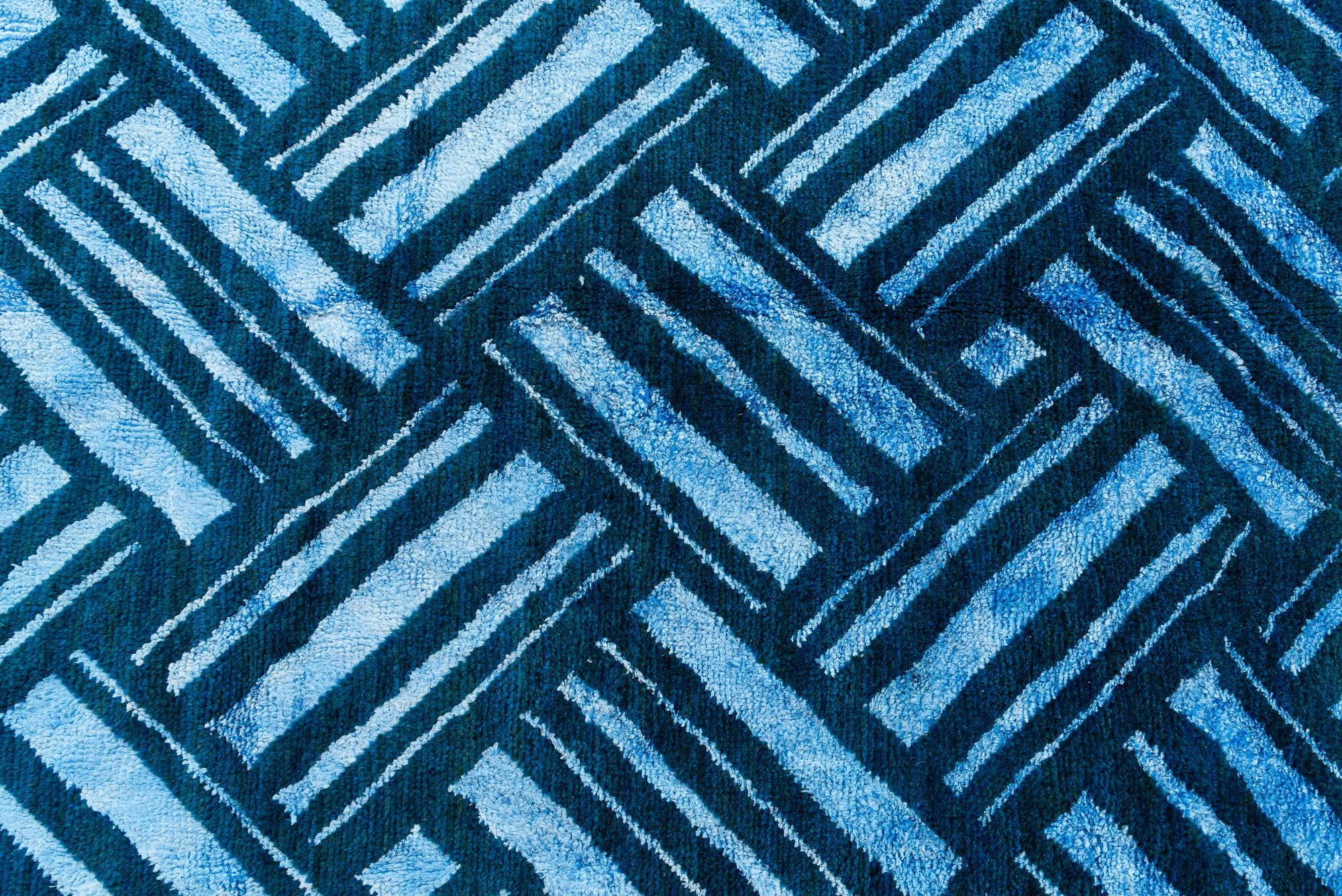 4' 10 x 8' 3 Hand Knotted Moroccan Rug