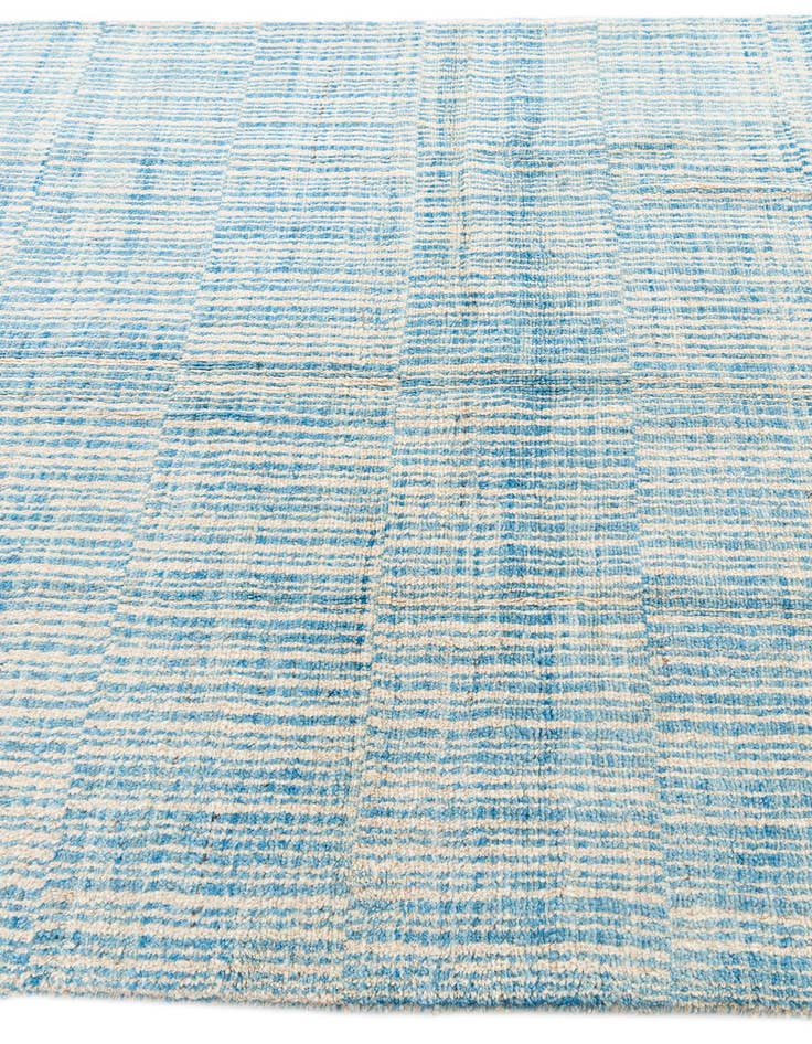 Detail image of 5' 9 x 7' 4  Hand Knotted Moroccan Wool Rug