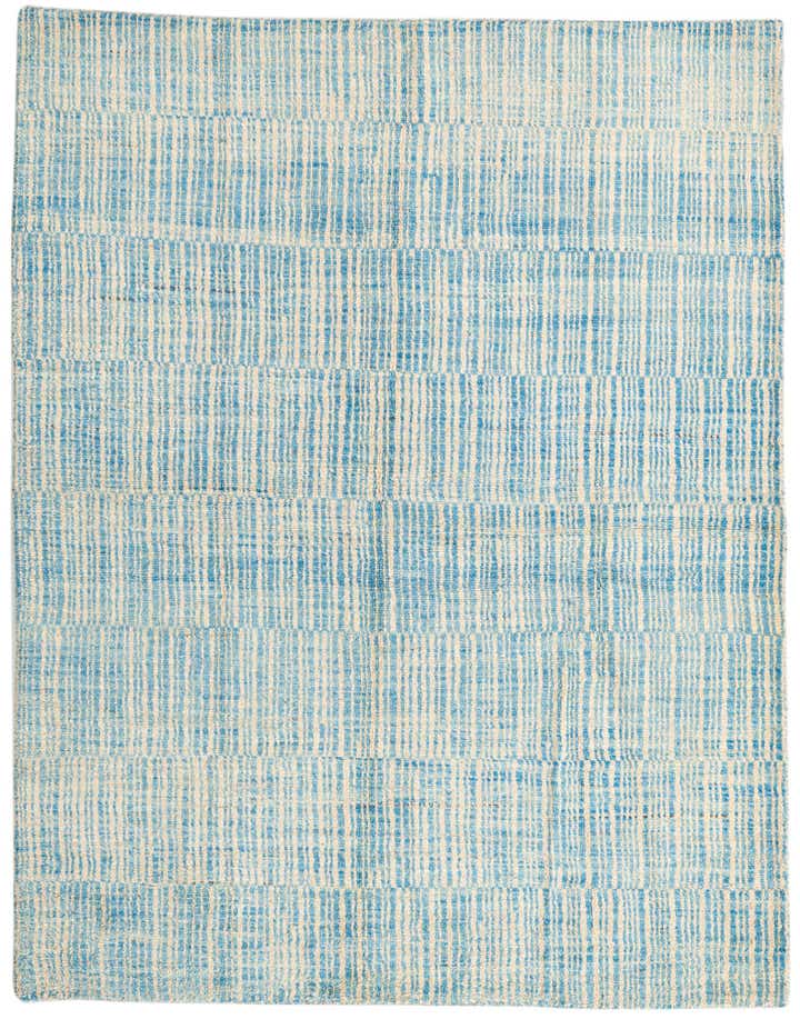 5' 9 x 7' 4 Hand Knotted Moroccan Wool Rug