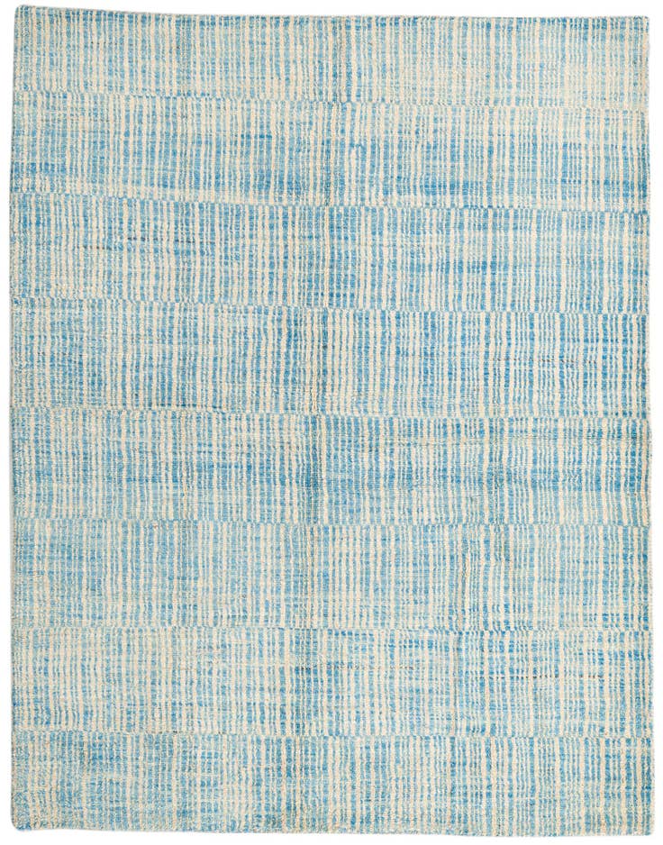 Detail image of 5' 9 x 7' 4 Hand Knotted Moroccan Wool Rug