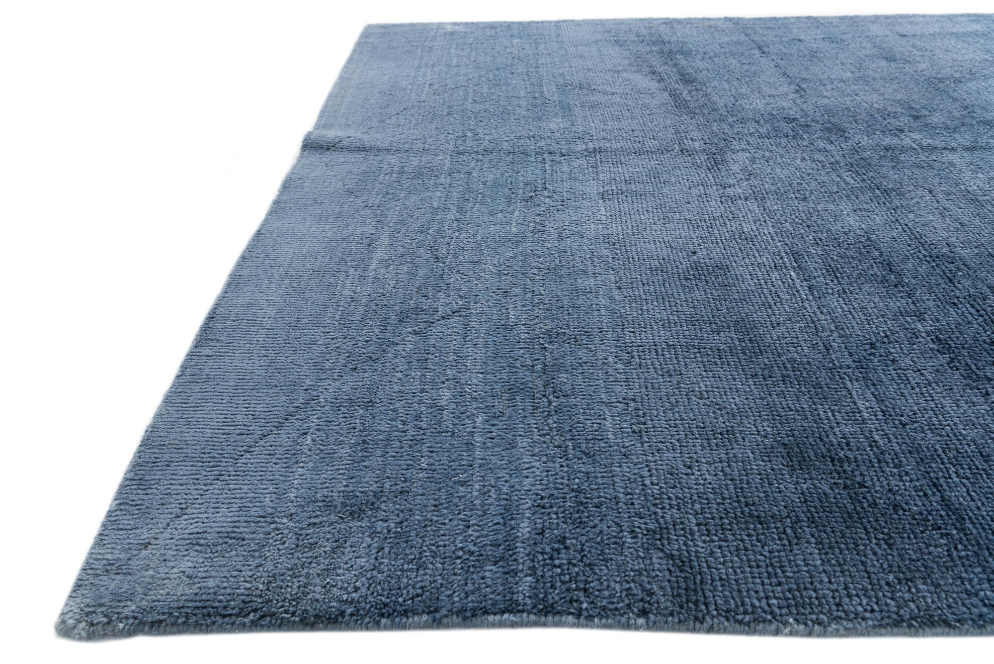 5' 6 x 7' 10 Hand Knotted Moroccan Wool Rug
