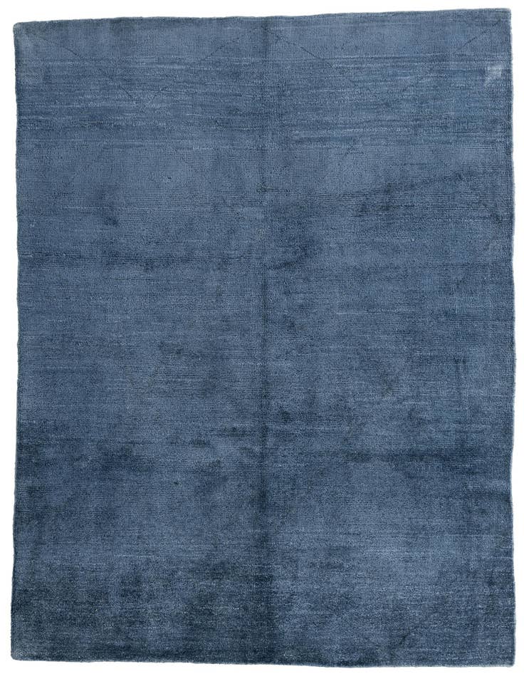 Detail image of 5' 6 x 7' 10 Hand Knotted Moroccan Wool Rug
