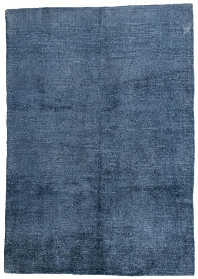 Detail image of 5' 6 x 7' 10 Hand Knotted Moroccan Wool Rug