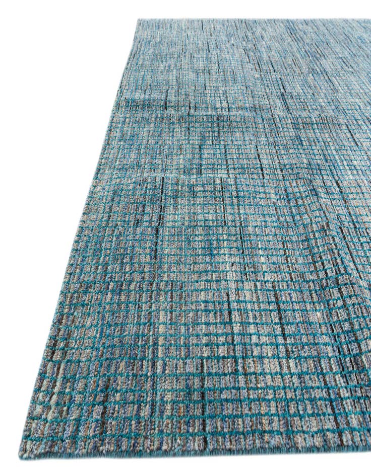 Detail image of 5' 7 x 8' 2  Hand Knotted Moroccan Wool Rug