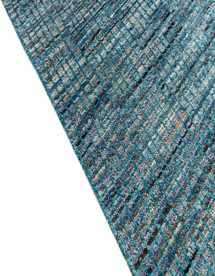 Detail image of 5' 7 x 8' 2  Hand Knotted Moroccan Wool Rug