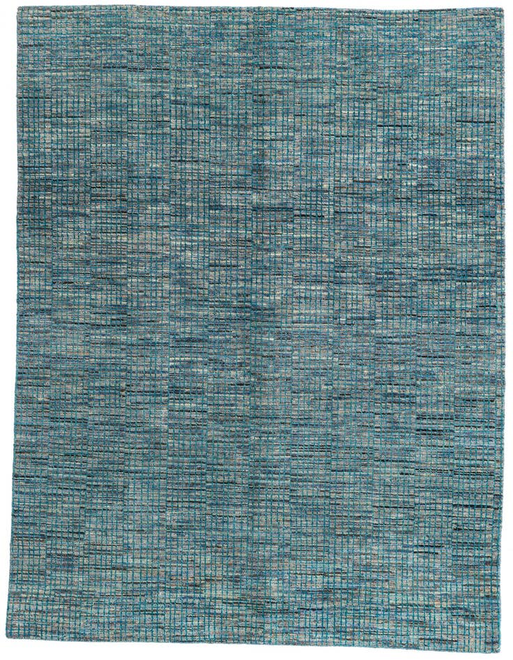 Detail image of 5' 7 x 8' 2 Hand Knotted Moroccan Wool Rug