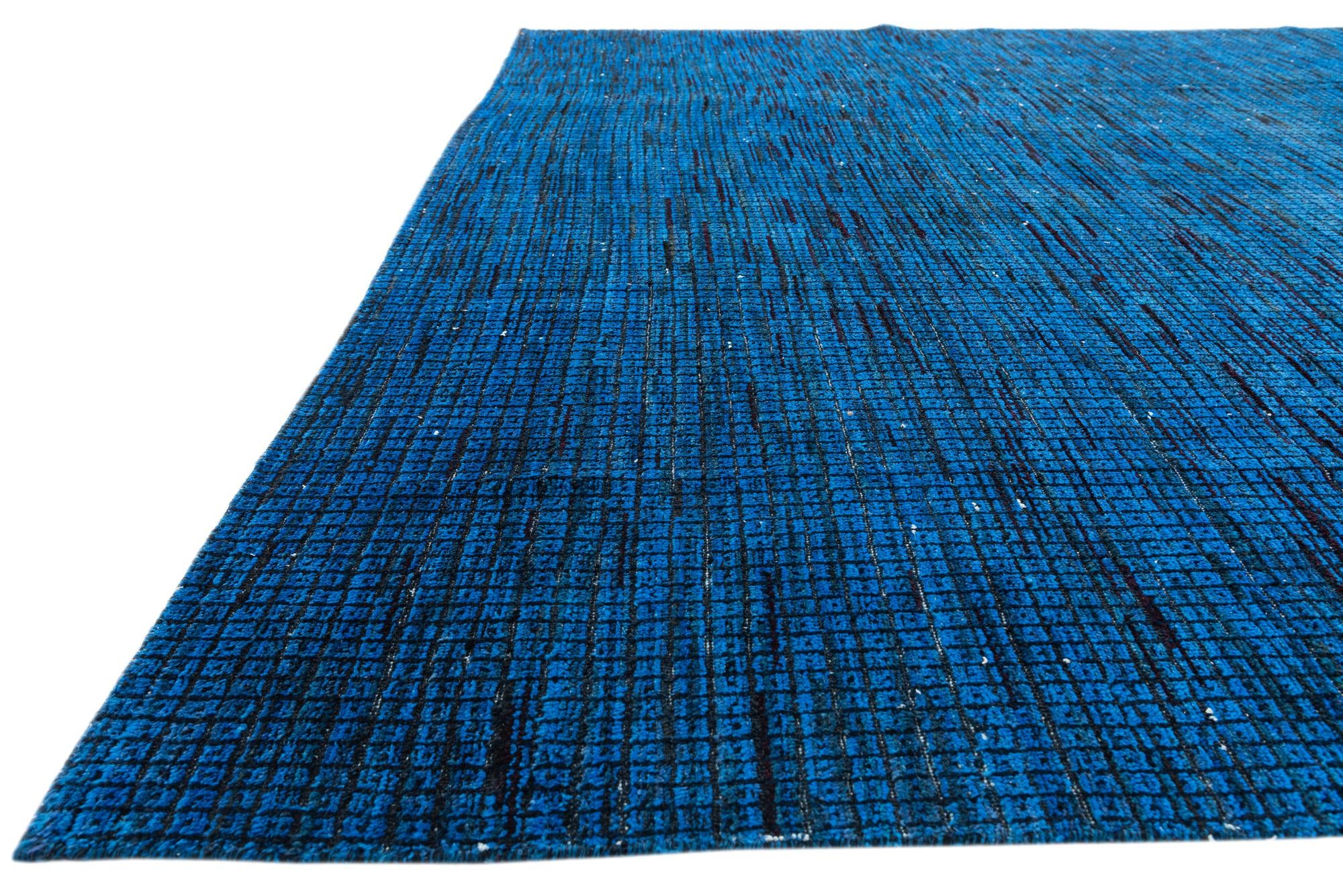 8' 8 x 11' 5 Hand Knotted Moroccan Wool Rug