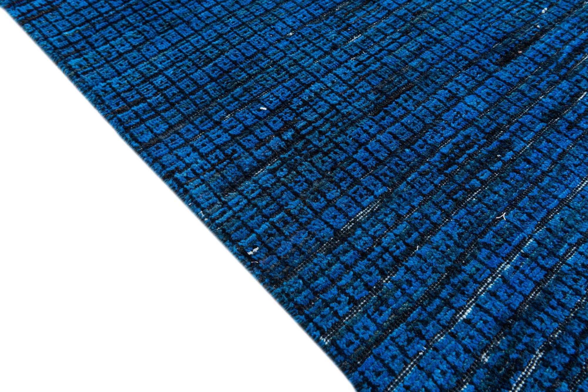 8' 8 x 11' 5 Hand Knotted Moroccan Wool Rug
