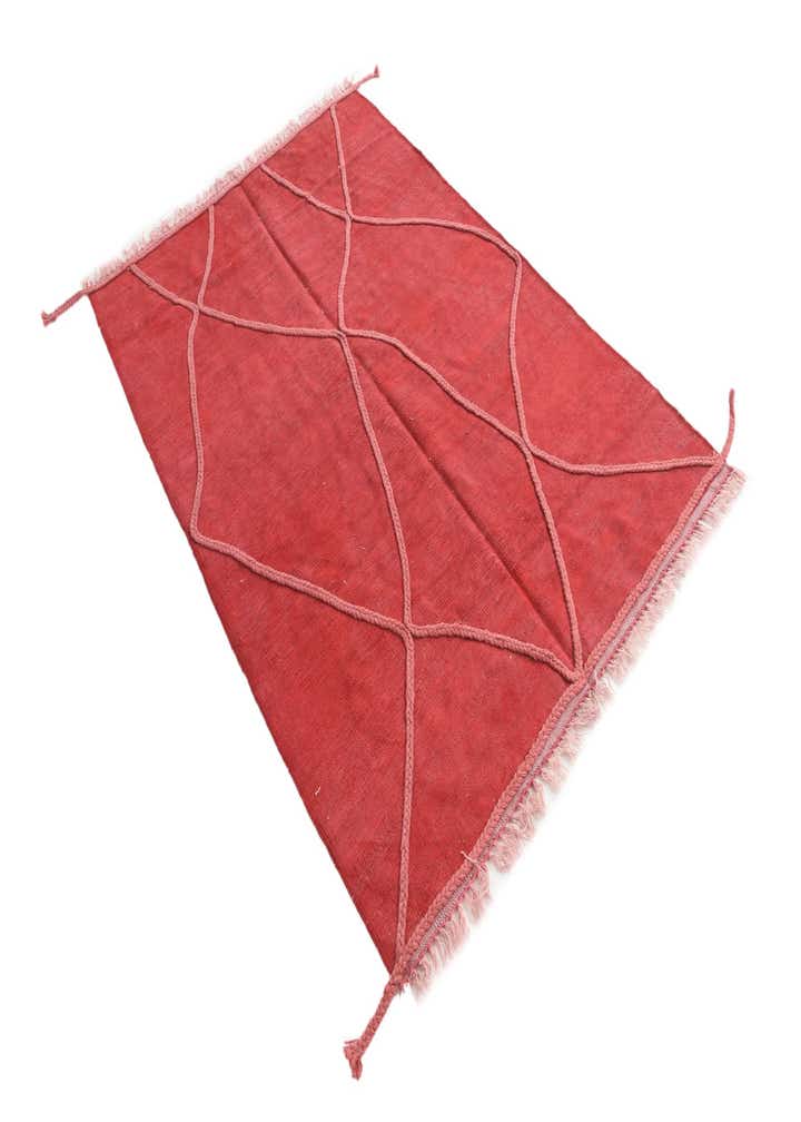 5' 2 x 6' 8 Hand Knotted Moroccan Wool Rug