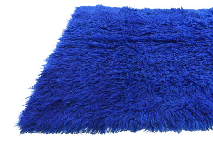 3' 9 x 6' 2 Hand Knotted Moroccan Wool Rug