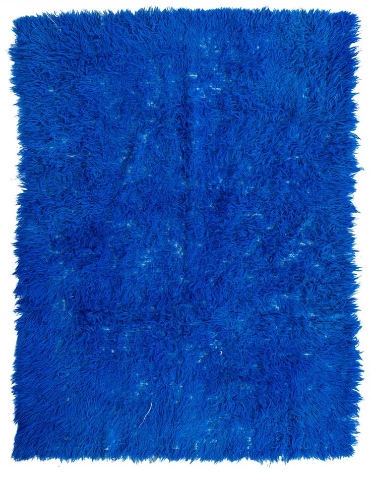 Detail image of 5' x 7' 7 Hand Knotted Moroccan Wool Rug