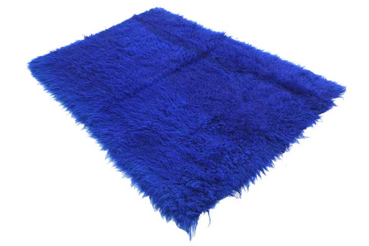 4' 8 x 6' 8 Hand Knotted Moroccan Wool Rug