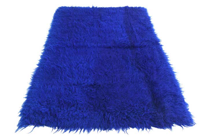 4' 8 x 6' 8 Hand Knotted Moroccan Wool Rug