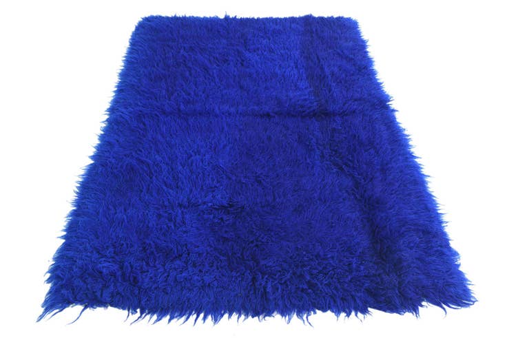 Detail image of 140cm x 205cm Hand Knotted Moroccan Wool Rug
