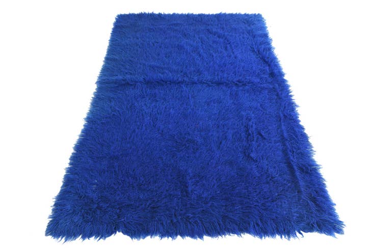 Detail image of 4' x 6' Hand Knotted Moroccan Wool Rug