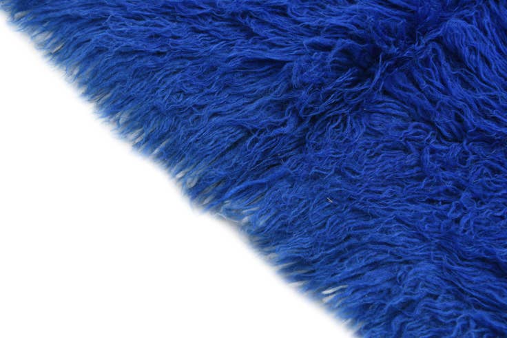 Detail image of 4' x 6' Hand Knotted Moroccan Wool Rug