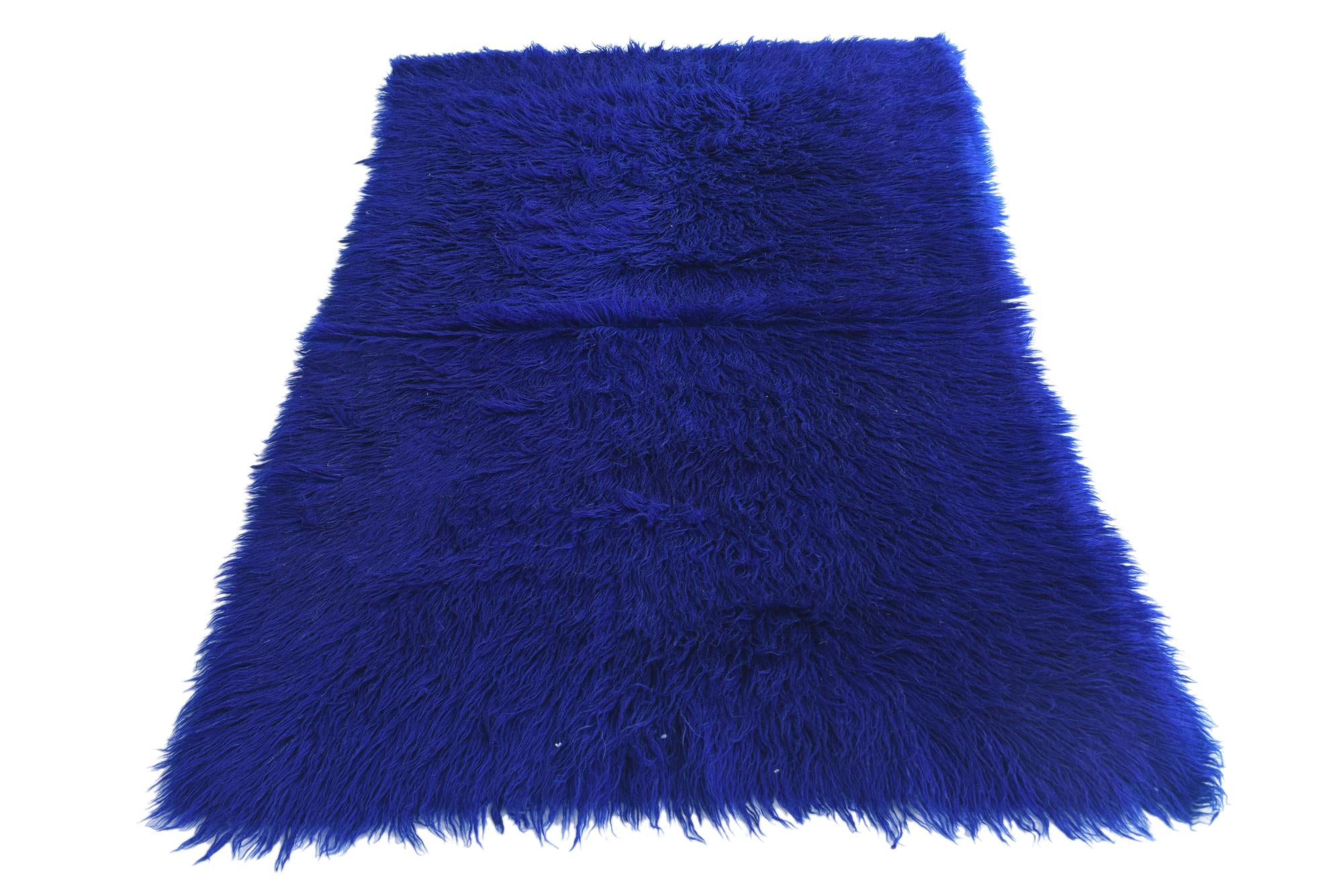 3' 7 x 5' 7 Hand Knotted Moroccan Wool Rug