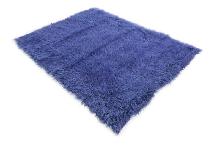 4' 8 x 6' 3 Hand Knotted Moroccan Wool Rug