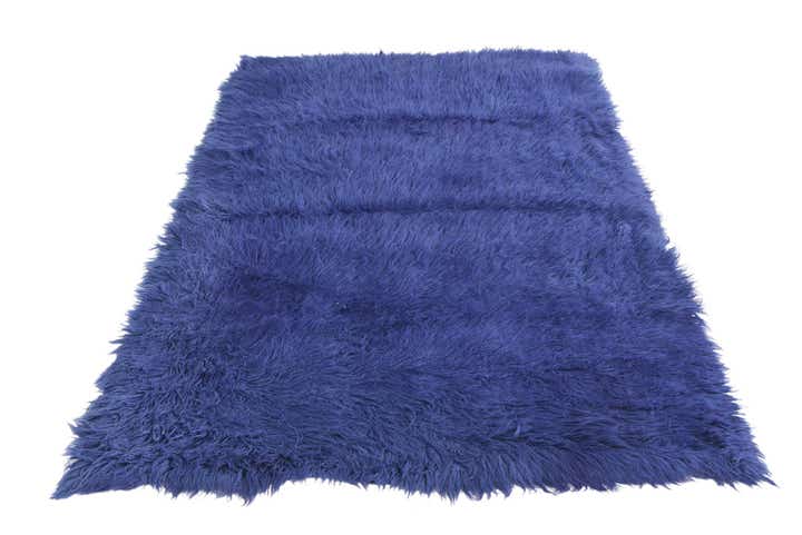 4' 8 x 6' 3 Hand Knotted Moroccan Wool Rug