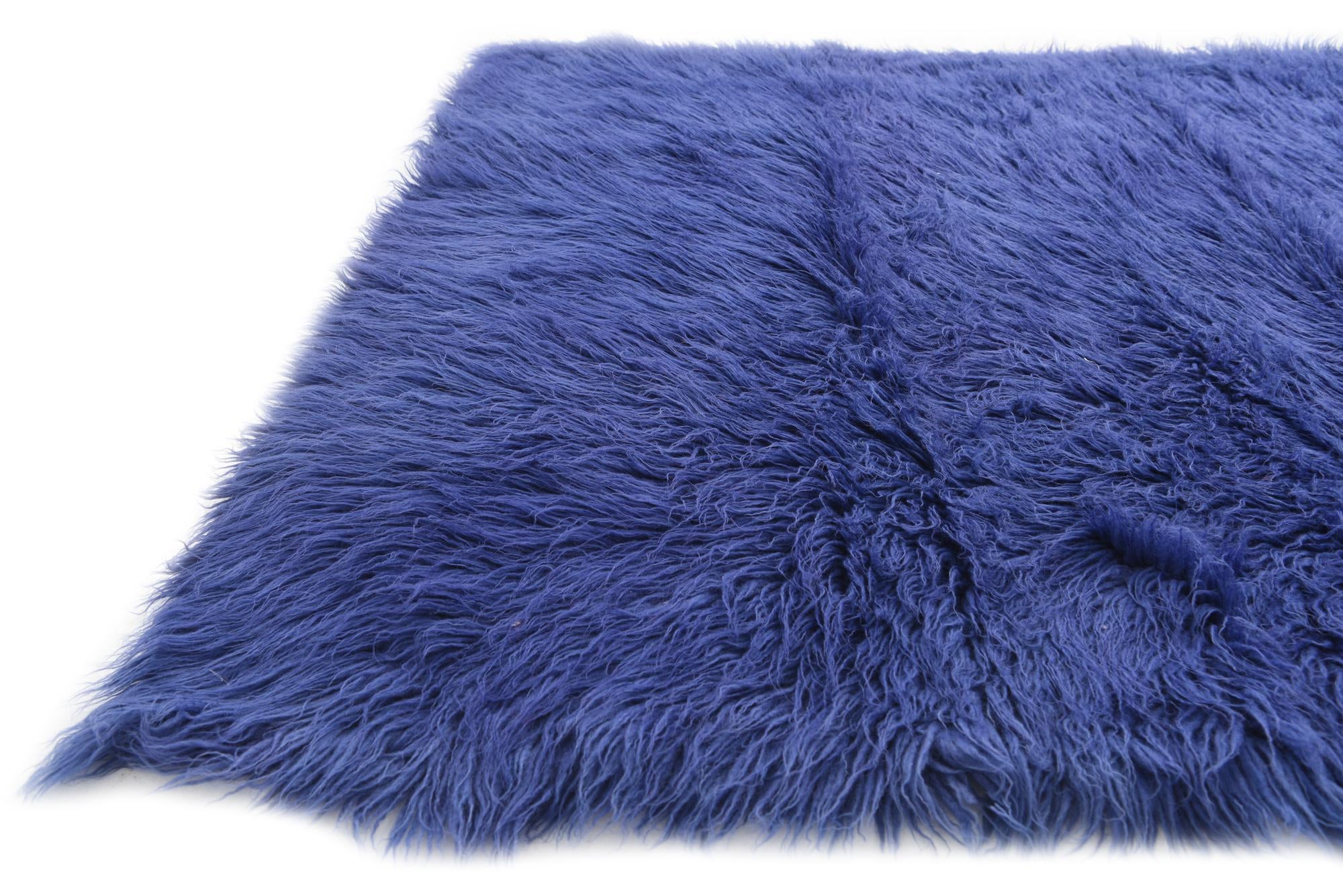 4' 8 x 6' 3 Hand Knotted Moroccan Wool Rug