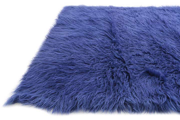 4' 8 x 6' 3 Hand Knotted Moroccan Wool Rug