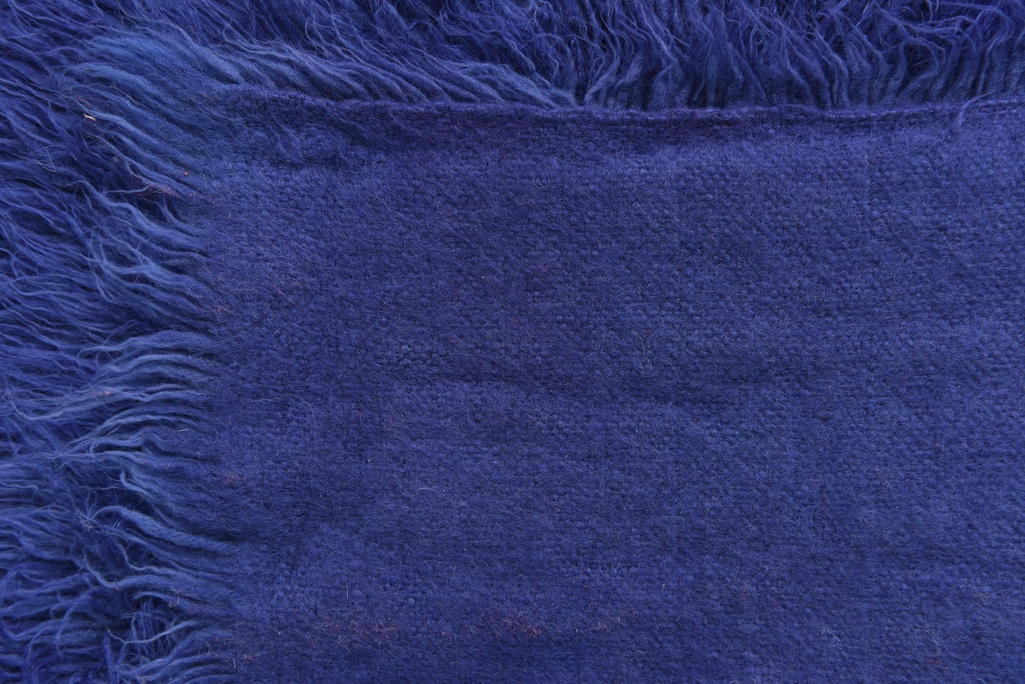 4' 8 x 6' 3 Hand Knotted Moroccan Wool Rug