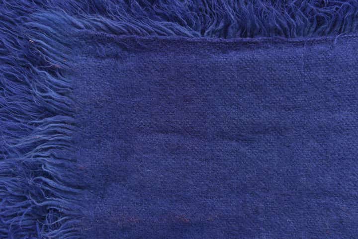 4' 8 x 6' 3 Hand Knotted Moroccan Wool Rug