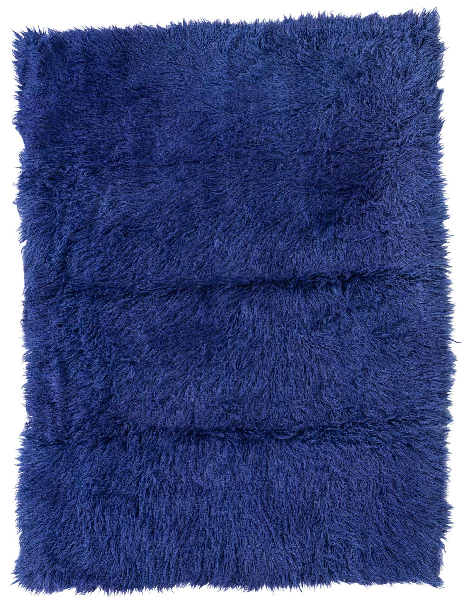 4' 8 x 6' 3 Hand Knotted Moroccan Wool Rug