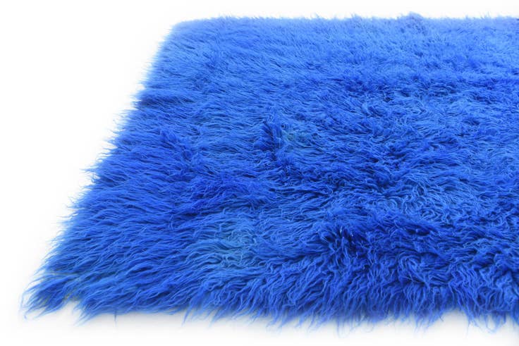 Detail image of 4' 7 x 6' 5 Hand Knotted Moroccan Wool Rug