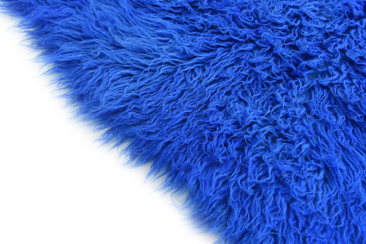 Detail image of 4' 7 x 6' 5 Hand Knotted Moroccan Wool Rug