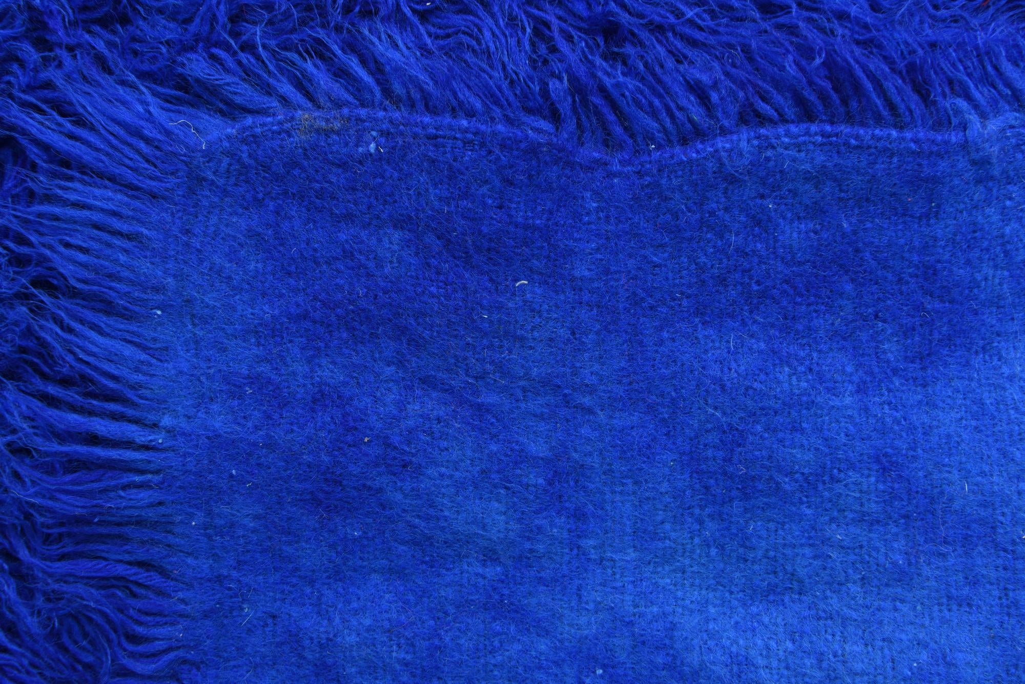 4' x 6' Hand Knotted Moroccan Wool Rug