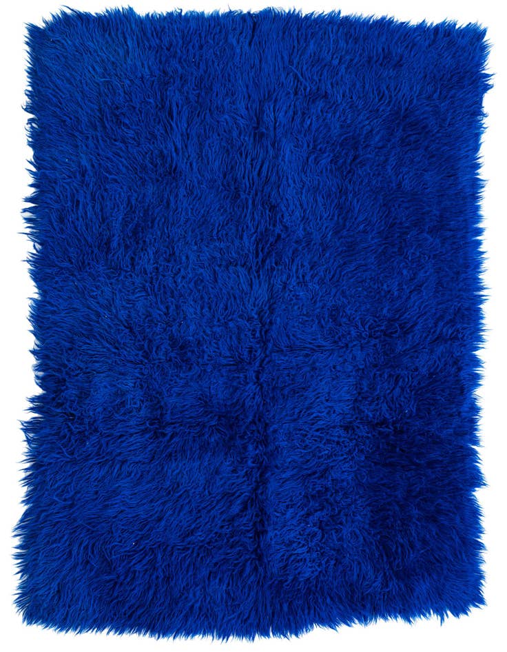 Detail image of 4' x 6' Hand Knotted Moroccan Wool Rug