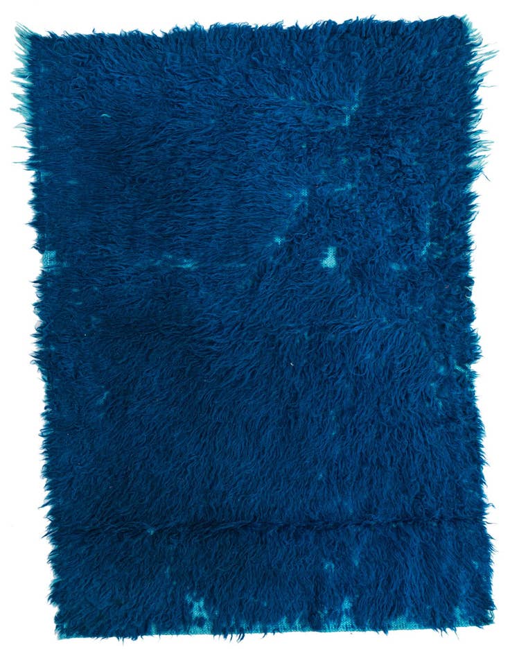 Detail image of 3' x 5' 3 Hand Knotted Moroccan Wool Rug