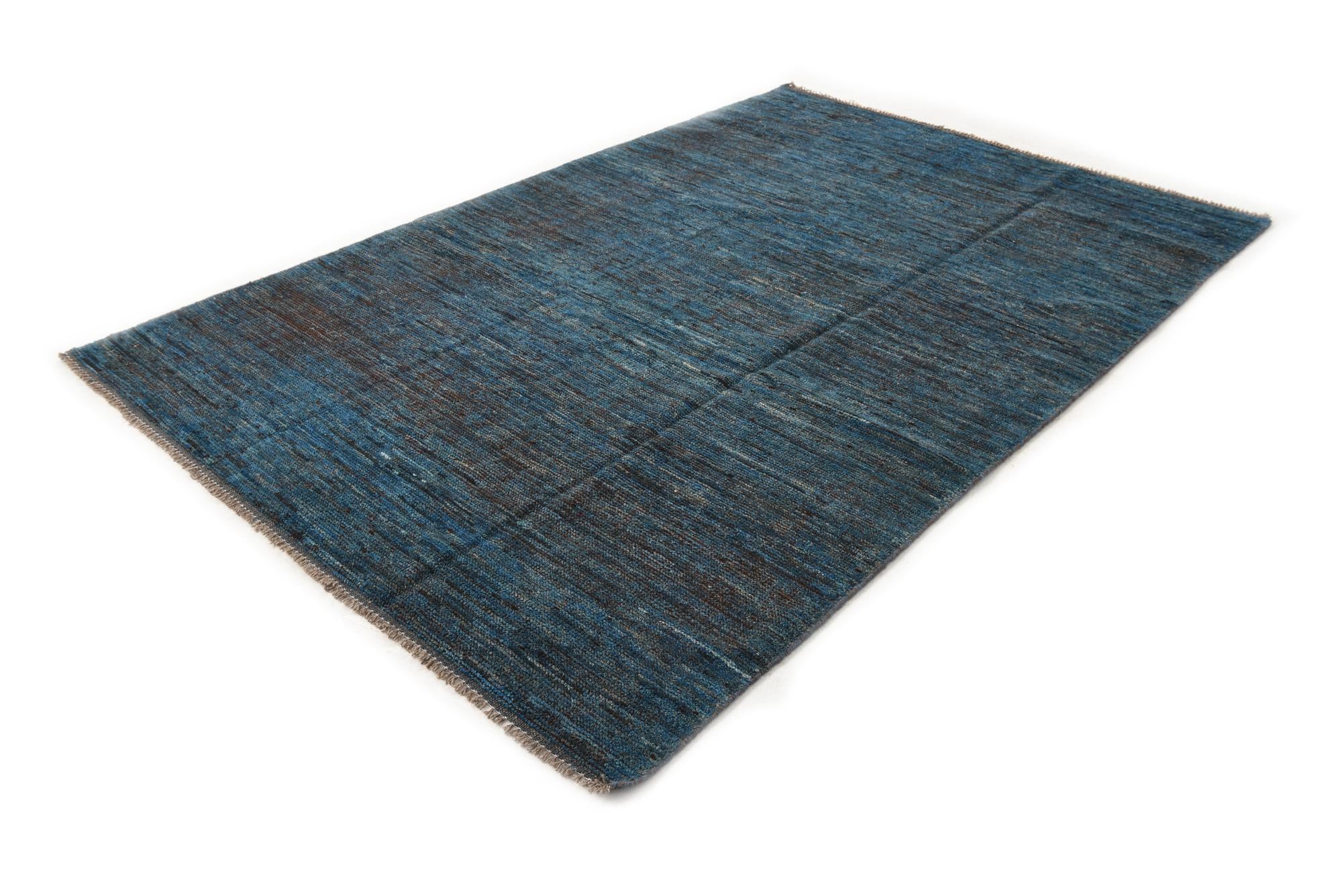 5' 5 x 8' 2 Hand Knotted Moroccan Wool Rug