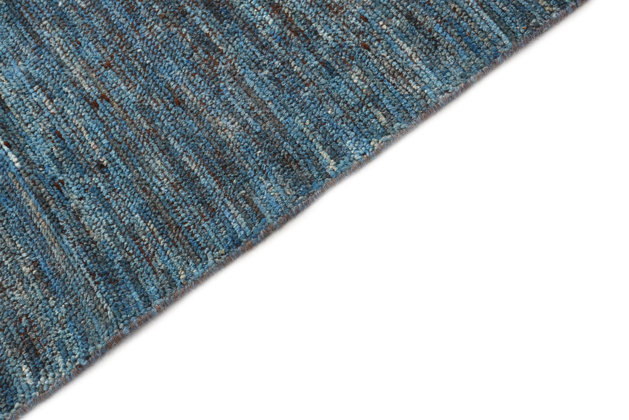 5' 5 x 8' 2 Hand Knotted Moroccan Wool Rug