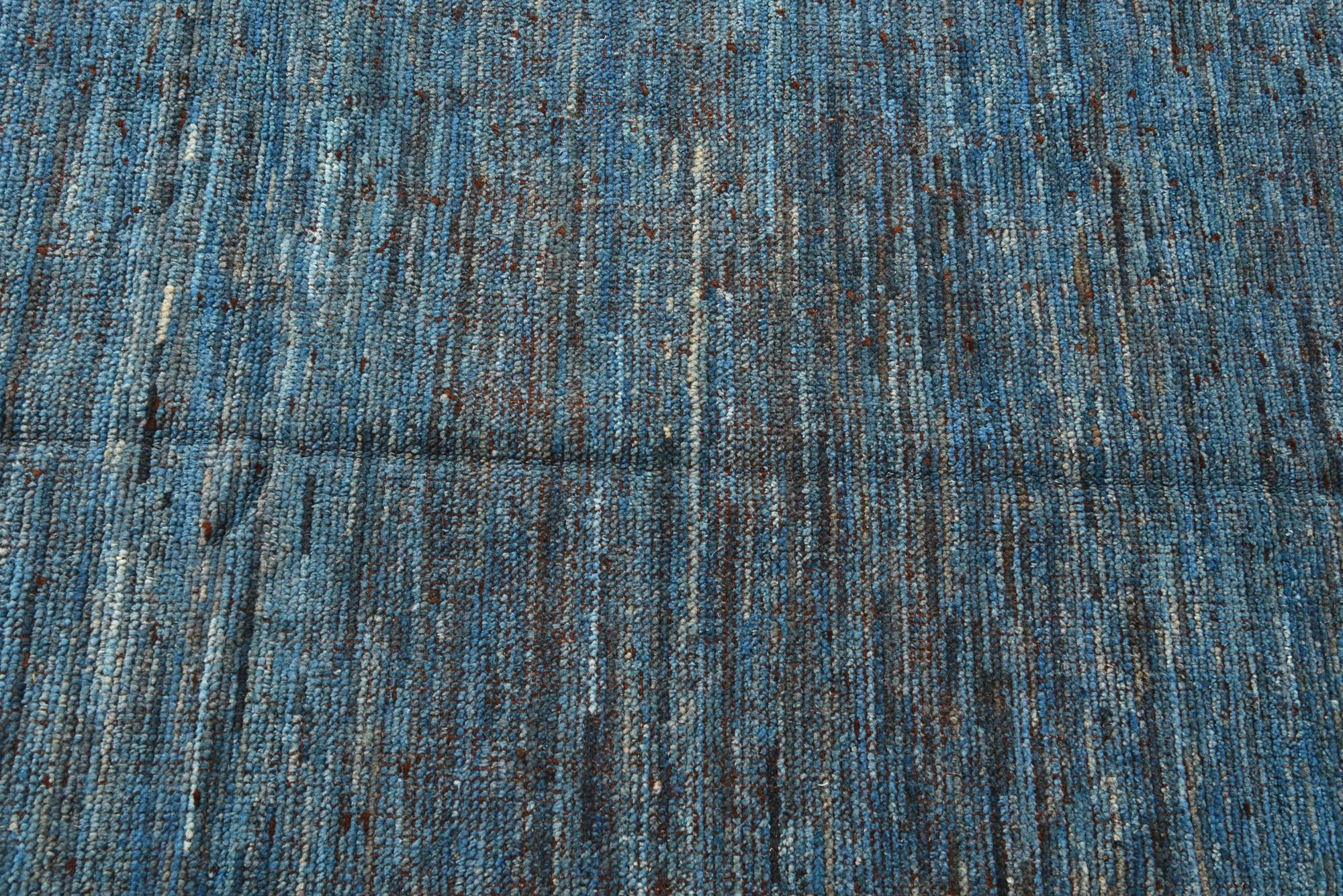 5' 5 x 8' 2 Hand Knotted Moroccan Wool Rug