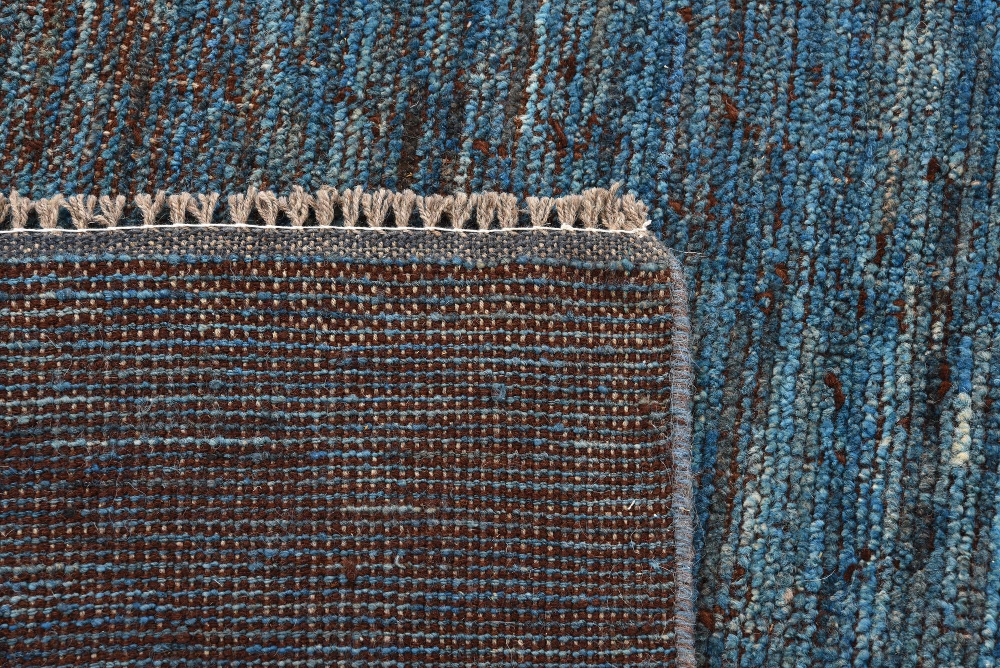 5' 5 x 8' 2 Hand Knotted Moroccan Wool Rug