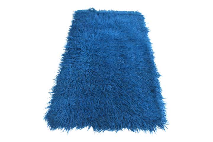 2' 4 x 4' 5 Hand Knotted Moroccan Wool Rug