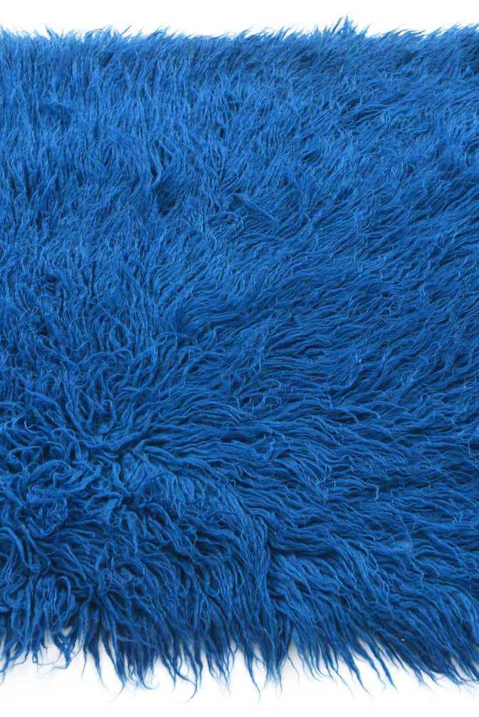 2' 4 x 4' 5 Hand Knotted Moroccan Wool Rug
