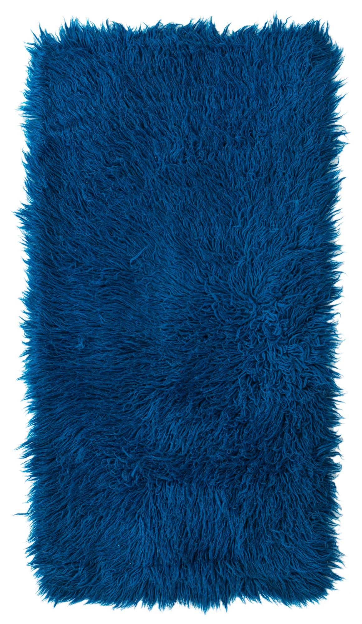 2' 4 x 4' 5 Hand Knotted Moroccan Wool Rug